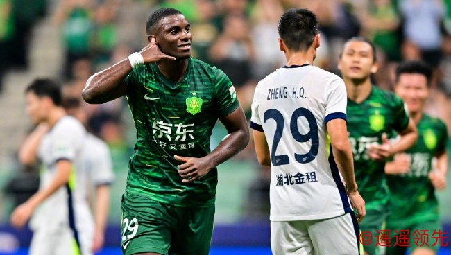 北京国安4-0大胜武汉三镇升至第二